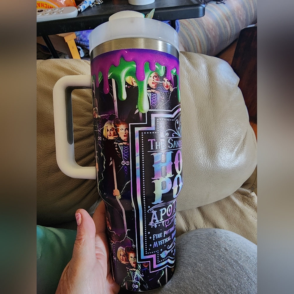 🍑Hocus Pocus Apothecary Tumbler (40oz) - Picture 2 of 3